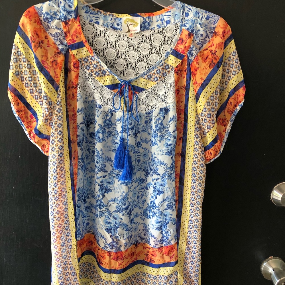 Beautiful breezy blouse